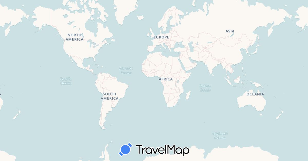 TravelMap itinerary: driving, bus, plane, cycling, train, hiking in Argentina, Australia, Bangladesh, Brunei, Bolivia, Brazil, Canada, Chile, Colombia, Ecuador, Guyana, Indonesia, India, Japan, Sri Lanka, Malaysia, Netherlands, Panama, Peru, Paraguay, Russia, Singapore, Suriname, East Timor, United States, Uruguay, Venezuela (Asia, Europe, North America, Oceania, South America)